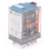 Releco Power Relay DPDT, 115V AC Coil, 10A Switching Current, Silver Alloy Contacts C7-A20X / AC 115 V