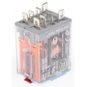 Releco Power Relay DPDT, 115V AC Coil, 10A Switching Current, Silver Alloy Contacts C7-A20X / AC 115 V