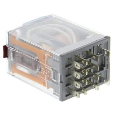 Releco DIN Rail Power Relay, 24V AC Coil, 5A Switching Current, 4PDT C9-A41X / AC 24 V