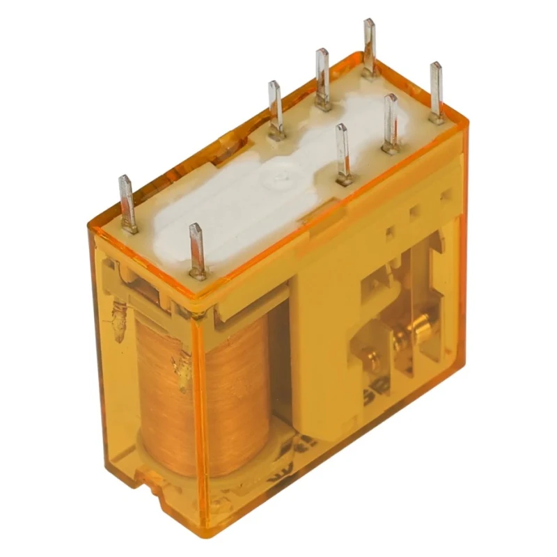 Finder Power Relay DPDT 110V AC Coil Voltage 8A Switching Current PCB Mount 40.52.8.110.0000