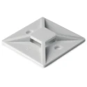 HellermannTyton White Cable Tie Mount 8.9 mm Cable Tie Width Acceptance 37.7 mm x 37.7 mm Polyamide 151-28529 MB5A-PA66-WH