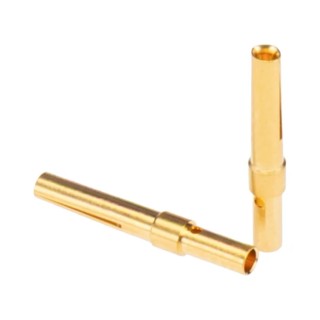 HARTING D-Sub Standard Series Circular Connector Contact 1.8 mm Female Crimp Gold over Nickel 18 AWG 09670003476