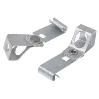 RS PRO Steel Clip-On Vertical Flange 7 mm Maximum Thickness 68 kg Load 377-287