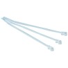 HellermannTyton Cable Tie Inside Serrated 160 mm Length x 3.5 mm Width Natural Polyamide 66 113-03019 T30MR-PA66-NA