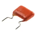 Vishay Metallised Polyester Film Capacitor 1 nF 220V AC 400V DC Through Hole Mount MKT368 