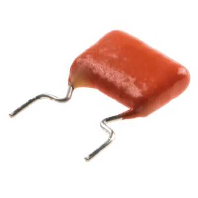 Vishay Metallised Polyester Film Capacitor 1 nF 220V AC 400V DC Through Hole Mount MKT368 
