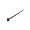 HellermannTyton Non-Releasable Cable Tie, 375 mm Length x 7.6 mm Width, Black Polyamide 66, 700N 132-37530 CT375-PA66HS-BK