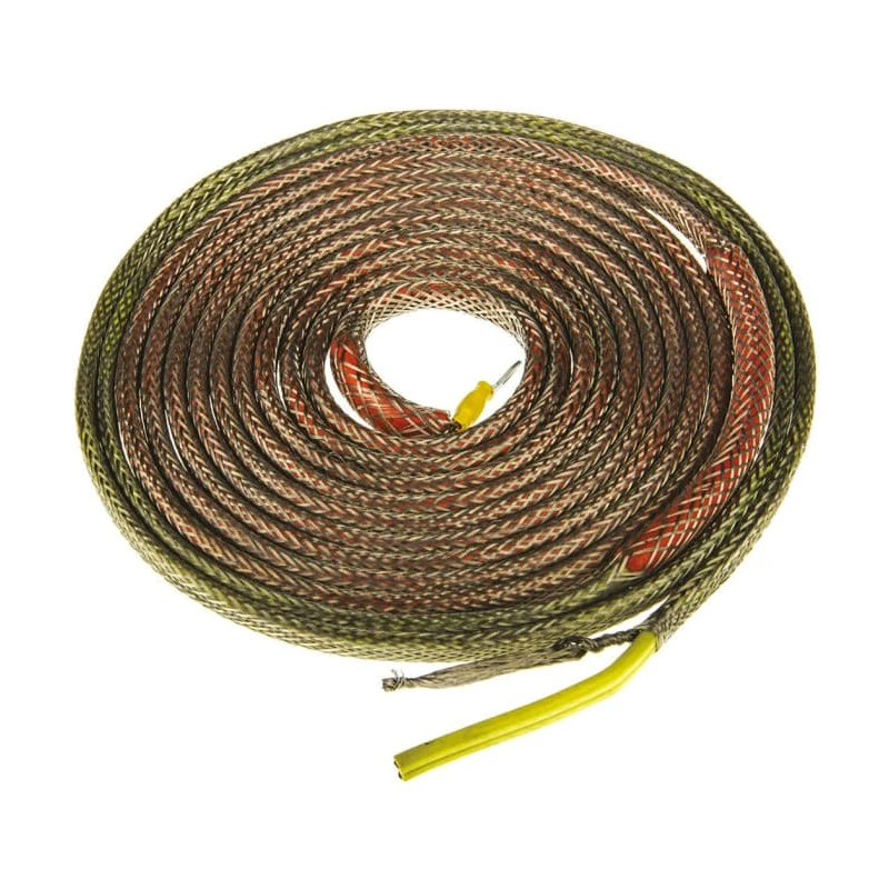 RS PRO Constant Wattage Trace Heating Tape Silicone Rubber Sheath 240V AC 200°C 3m 379-722