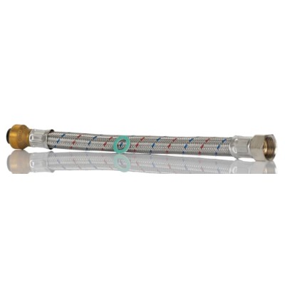 RS PRO Hose Assembly, Female 15 mm Male Threaded Connections, 15 bar Pressure, 450 mm Length 190-4131