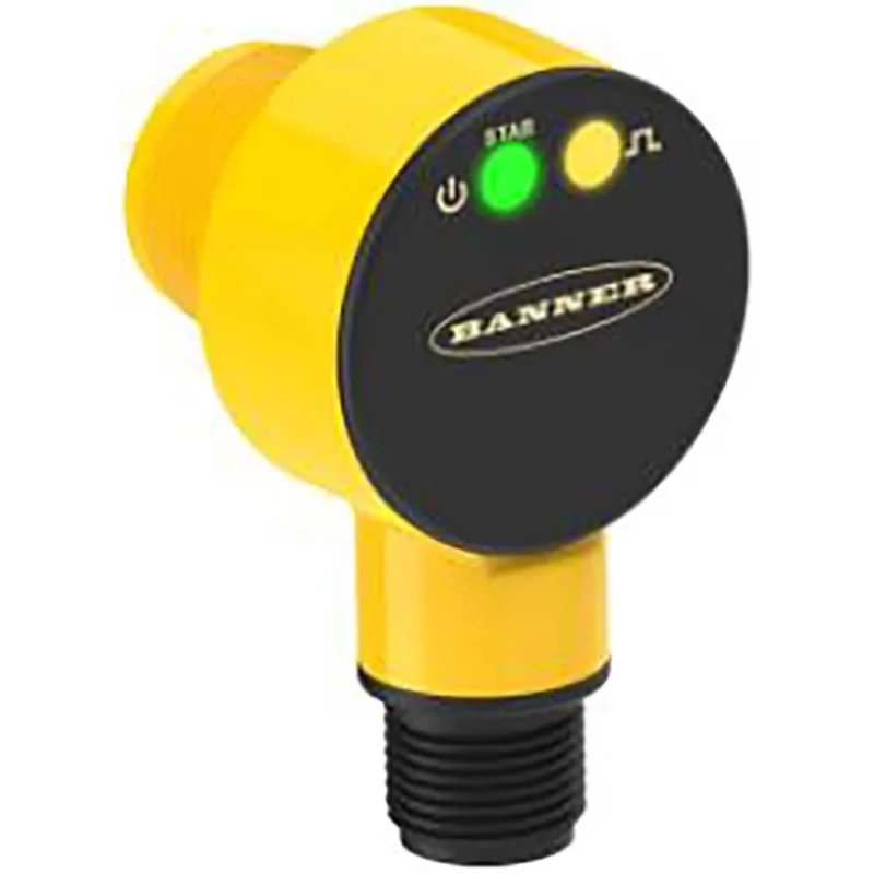 Banner Through Beam Photoelectric Sensor, Barrel Style, 25 m Detection Range, PNP Output, IP69K/IP68/IP67 T18-2NAEL-Q8