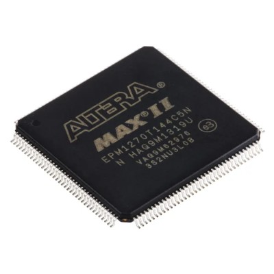 Altera Complex Programmable Logic Device MAX II 980 Cells, 116 I/O, 10 ns, 304 MHz, Surface Mount TQFP Package EPM1270T144C5N