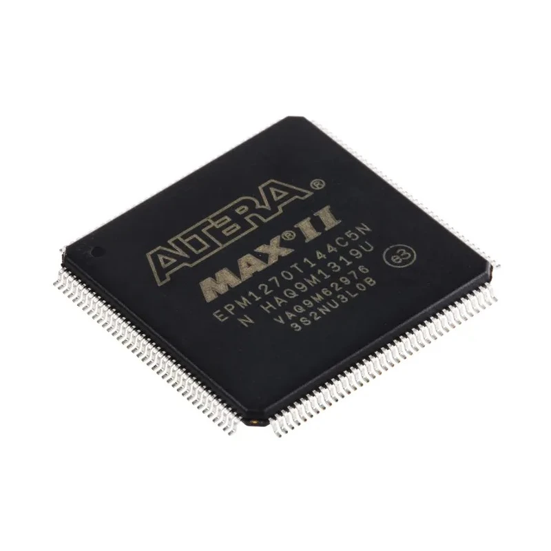 Altera Complex Programmable Logic Device MAX II 980 Cells, 116 I/O, 10 ns, 304 MHz, Surface Mount TQFP Package EPM1270T144C5N