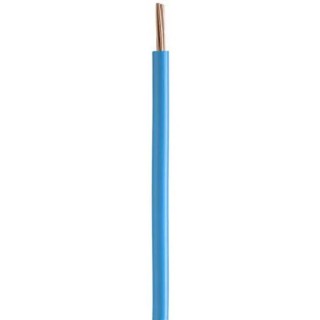 Prysmian 6491X Series Blue Hook Up Wire, 7/0.67 mm Core Strands, 3.6 mm Diameter, 750V, Flame Retardant Polyvinyl 20145184