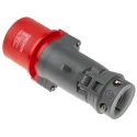 Legrand Industrial Power Connector HYPRA IP44 Red Cable Mount 3P+PE Straight 32A 415V IP44 