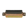 ITT Cannon DIKD 1.5-PV BU 9 Way Straight Cable D-Sub Connector with Clinch Nut and Float Female 110973-0019
