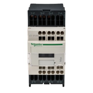 Schneider Electric TeSys D 24V ac Coil, 4-Pole, 20 A, 1.56W Motor Control Contactor LC1DT203B7