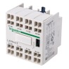 Schneider Electric Auxiliary Contact Block, 4 Contact, 4 NO, TeSys D, Snap-On, 10 A, 690V AC, LADN403