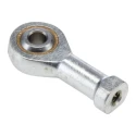 RS PRO M4 x 0.7 Female Steel Rod End, 4mm Bore Static Load 4.5kN Metric Thread 382-302