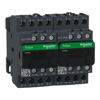 Schneider Electric TeSys D Contactor, 230V AC Coil, 4-Pole, 20 A, 1.56 W Power Rating, 4 NO Contacts, 690V AC LC2DT20P7