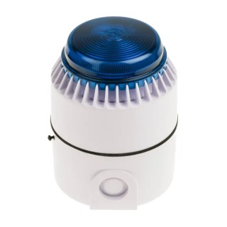 Eaton Flashni Series Blue Sounder-Beacon Combination IP54 IP65 15V DC 100 dB Electronic 640220FULL-0043X