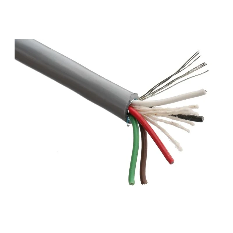 Belden Multi-Core Industrial Cable 5 Cores 305 m, Silver Sheath, Polyvinyl Chloride Jacket, 300V, Tin Copper 9535.00U305