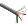 Belden Multi-Core Industrial Cable 5 Cores 305 m, Silver Sheath, Polyvinyl Chloride Jacket, 300V, Tin Copper 9535.00U305