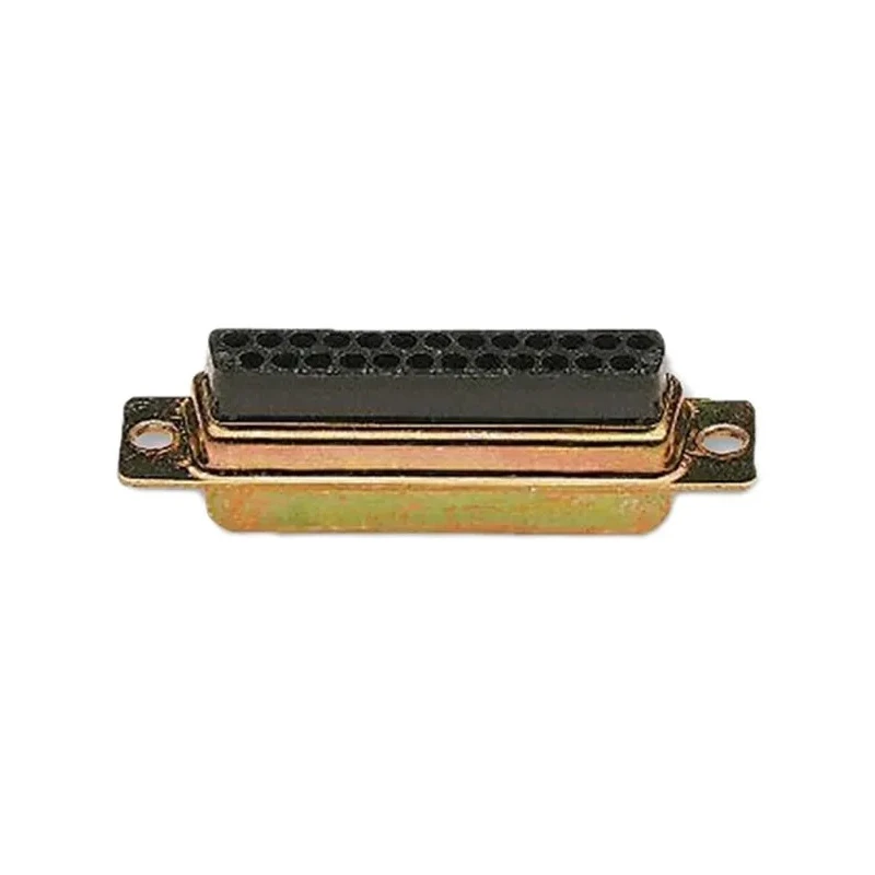 ITT Cannon DIKD 1.5-PV BU 9 Way Straight Cable D-Sub Connector with Clinch Nut and Float Female 110973-0019