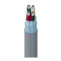 Belden 2 Pair Screened Audio Cable 152 m, Silver PVC Jacket, Tin Copper Wire Conductor 8728 060U500