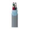 Belden 2 Pair Screened Audio Cable 152 m, Silver PVC Jacket, Tin Copper Wire Conductor 8728 060U500