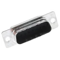 ITT Cannon DIKD 1.5-PV BU 15 Way Straight Cable D-Sub Connector Male 1000V 5A Steel Housing 110974-0033