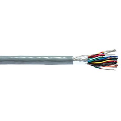 Belden 9509 Series Data Cable 9 Pairs 18 Cores 0.2 mm² 152 m Silver Polyvinyl Chloride Jacket 300V 7 Strand Tin 9509.01152