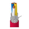 Belden 1348A Series Multi-Core Industrial Cable 3 Cores 305 m Red Sheath Polyvinyl Chloride 1348A 0021000