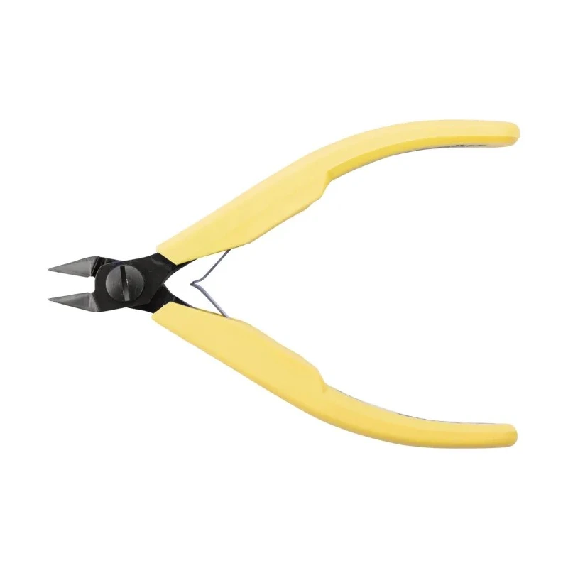 Lindstrom ESD Safe Micro Bevel Side Cutter Alloy Steel Jaw Bi-Metal Handle 112.5mm Length 8153