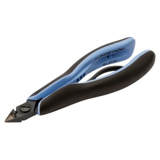 Lindstrom Micro Bevel ESD Safe Cable Cutter with Taper Head, 10mm Jaw Width, 135.5mm Length RX 8143