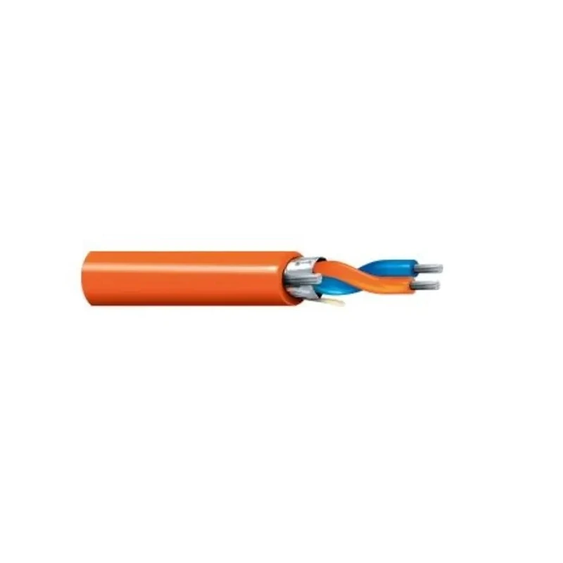 Belden 70001NH Series Data Cable 1 Pair 2 Cores 0.9 mm² 120 m Black Sheath Low Smoke Zero Halogen 70001NH.00120