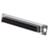 ITT Cannon DSNU 37 Way Straight Cable D-Sub Connector with Clinch Nut and Float Female 110979-0035