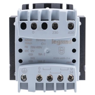 Legrand 100 VA DIN Rail Transformer, 230 to 400 V Primary, 230 V Secondary, IEC/EN 61558-2-4, EN 61131-2, IEC/EN 0 428 42