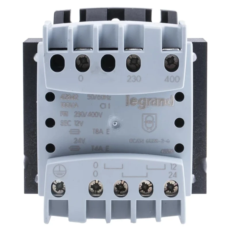 Legrand 100 VA DIN Rail Transformer, 230 to 400 V Primary, 230 V Secondary, IEC/EN 61558-2-4, EN 61131-2, IEC/EN 0 428 42