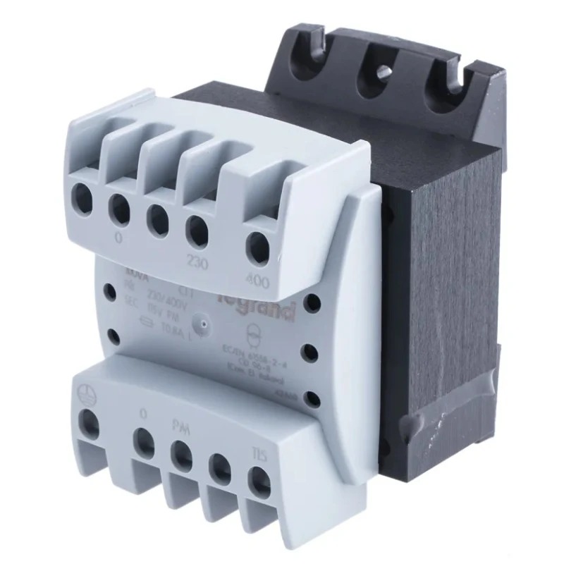 Legrand 100 VA DIN Rail Transformer, 230 to 400 V Primary, 230 V Secondary, Screw Mount, IEC/EN 61558-2-2, IEC/EN 6 423 63