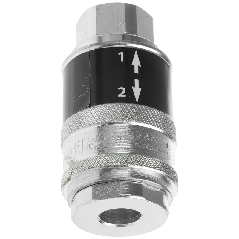 PCL Steel Pneumatic Quick Connect Coupling 1/4 in Female Rp, Corrosion Resistant, Max 14 bar SC21CF