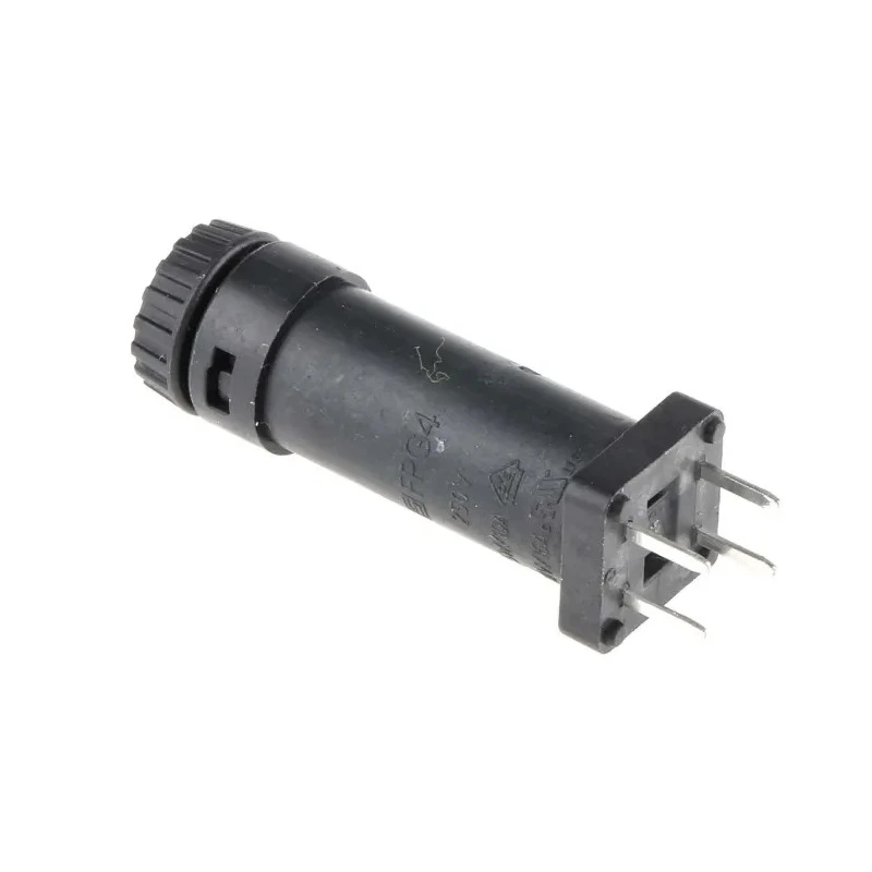 Schurter 10A PCB Mount Fuse Holder for 5 x 20 mm, 250V AC, Thermoplastic Body, Model 3101.0045