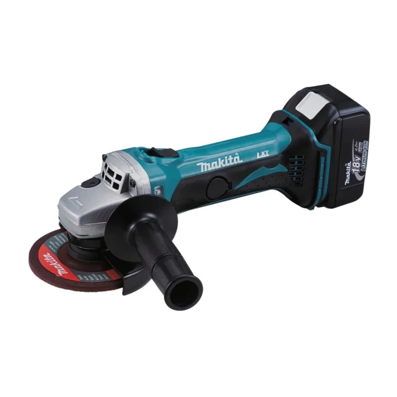 Makita Cordless Angle Grinder 18V Brushed Motor 115mm Disc Size 11000rpm Speed DGA452Z