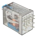 Finder Power Relay 12V DC Coil, 7A Switching Current, 4PDT Contact Configuration 55.34.9.012.0040