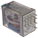 Finder Power Relay, 24V DC Coil, 7A Switching Current, 4PDT Contact Configuration 55.34.9.024.0040