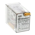 Finder Power Relay 230V AC Coil 7A Switching Current 4PDT Contact Configuration 55 Series 55.34.8.230.0040