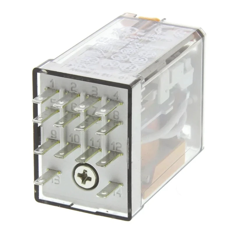 Finder Power Relay 230V AC Coil 7A Switching Current 4PDT Contact Configuration 55 Series 55.34.8.230.0040