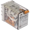 Finder Power Relay 110V AC Coil 7A Switching Current 4PDT Contact Configuration Model 55.34.8.110.0040