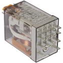 Finder Power Relay 110V AC Coil 7A Switching Current 4PDT Contact Configuration Model 55.34.8.110.0040