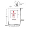RS PRO Anti-Static Bag 76mm(W) x 127mm Clear Zipper Static Shielding Bag 190-8426