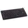 Cherry Wired USB Compact Keyboard, QWERTY (UK), Black G84-4100LCMGB-2